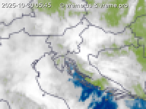 Oblačnost Slovenija