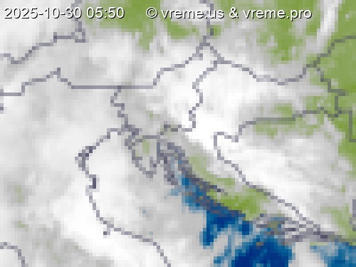 Oblačnost Slovenija