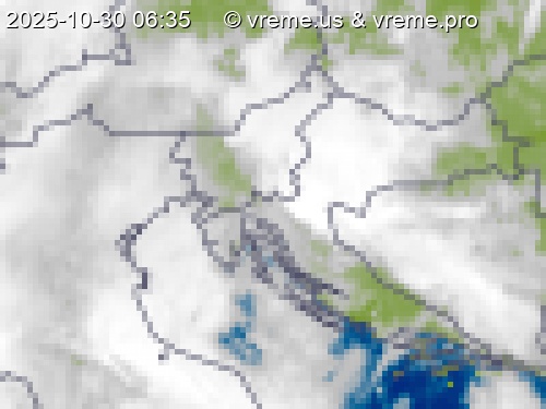 Oblačnost Slovenija