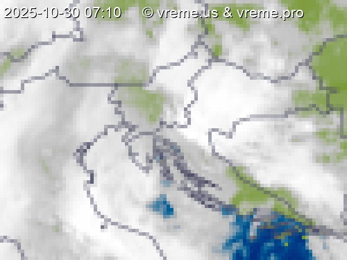 Oblačnost Slovenija