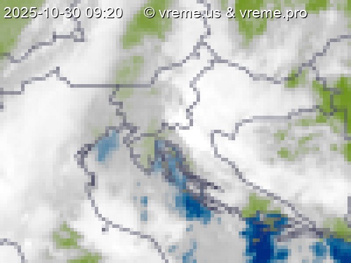 Oblačnost Slovenija