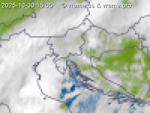 Oblačnost Slovenija