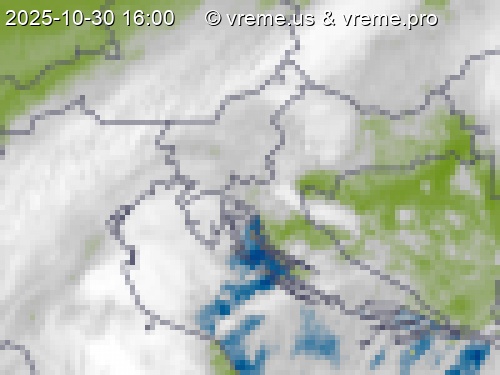 Oblačnost Slovenija