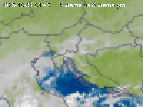 Oblačnost Slovenija