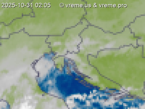 Oblačnost Slovenija