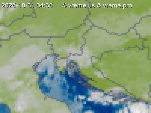 Oblačnost Slovenija