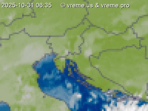 Oblačnost Slovenija