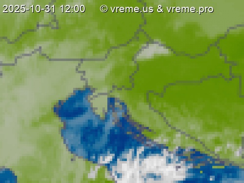 Oblačnost Slovenija