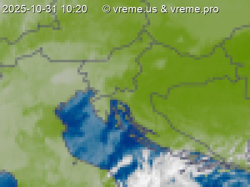 Oblačnost Slovenija