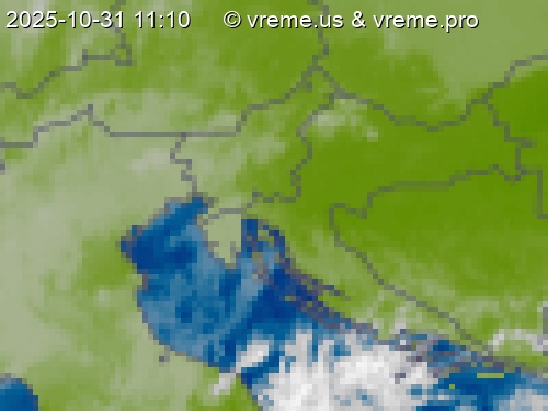 Oblačnost Slovenija