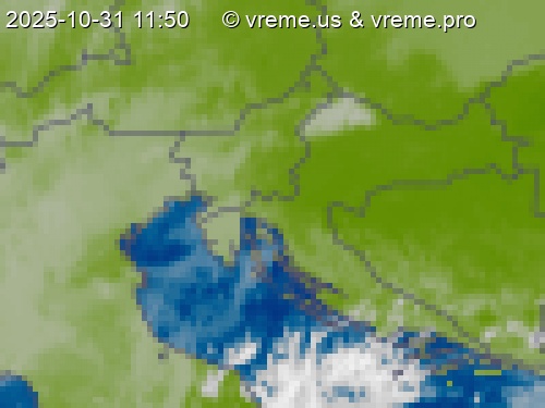 Oblačnost Slovenija