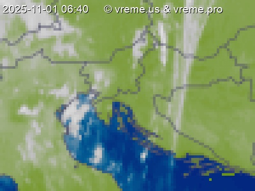 Oblačnost Slovenija