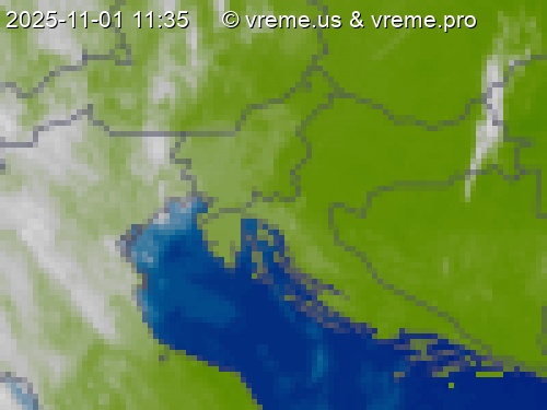 Oblačnost Slovenija