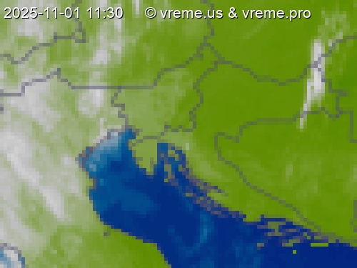 Oblačnost Slovenija