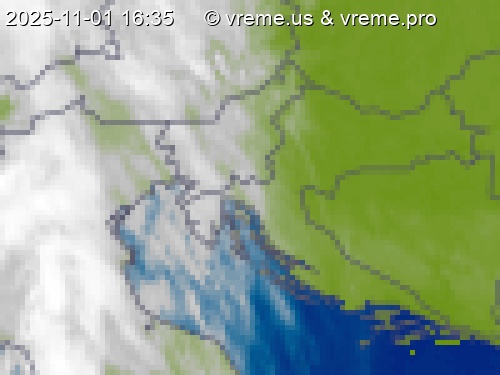 Oblačnost Slovenija