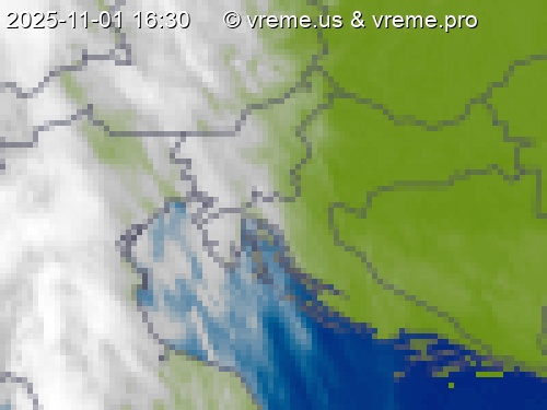 Oblačnost Slovenija