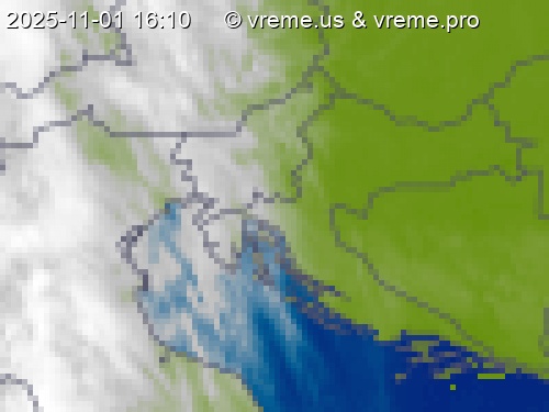Oblačnost Slovenija