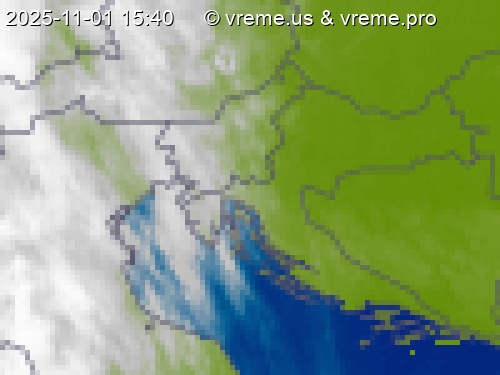 Oblačnost Slovenija