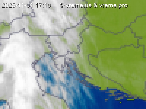Oblačnost Slovenija