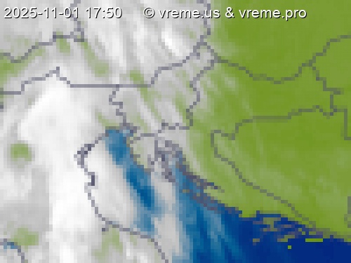 Oblačnost Slovenija