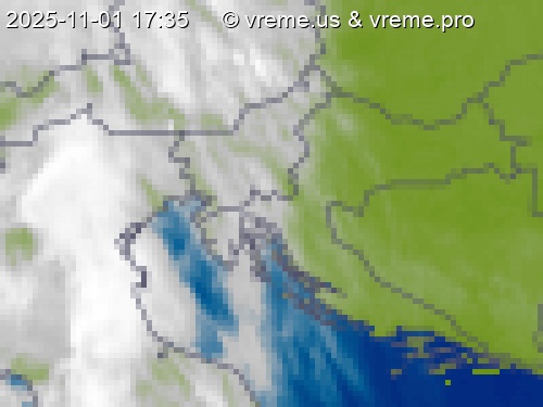 Oblačnost Slovenija