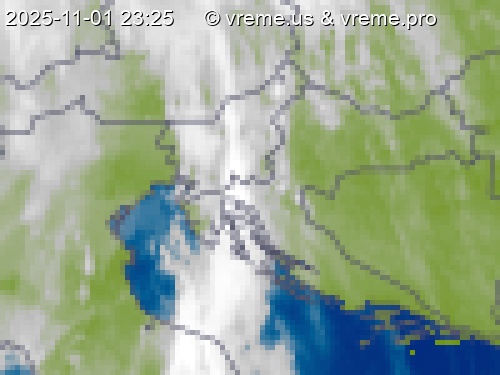 Oblačnost Slovenija