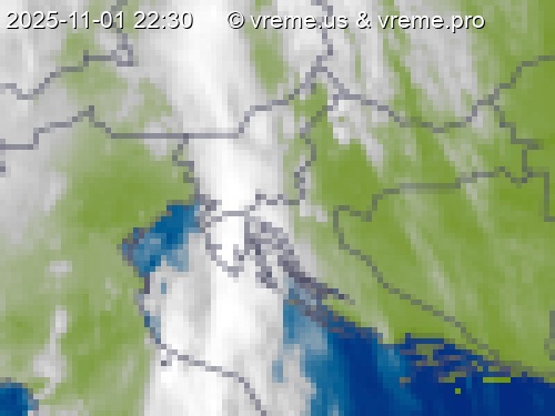 Oblačnost Slovenija