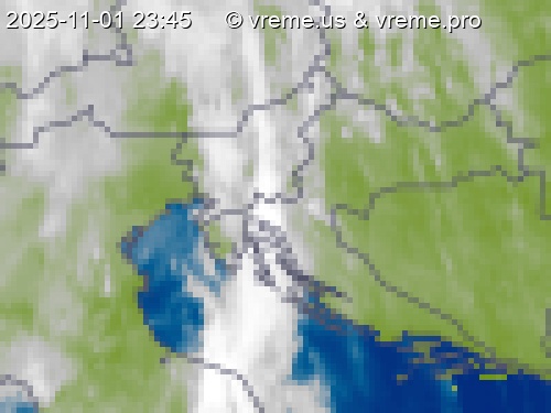 Oblačnost Slovenija