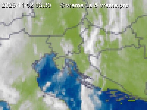 Oblačnost Slovenija