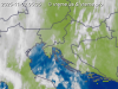 Oblačnost Slovenija