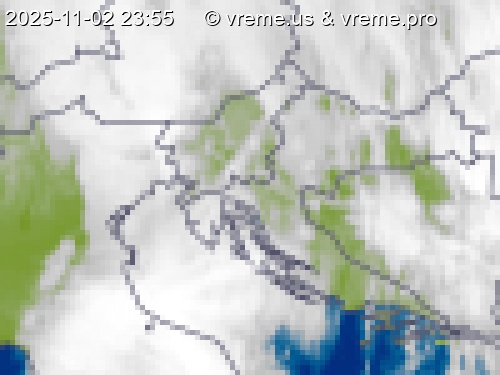 Oblačnost Slovenija