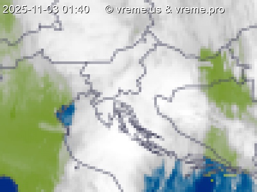 Oblačnost Slovenija