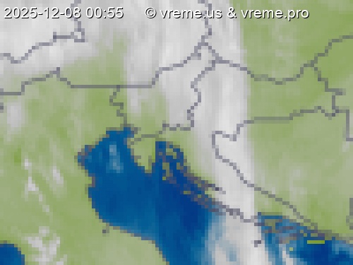 Oblačnost Slovenija