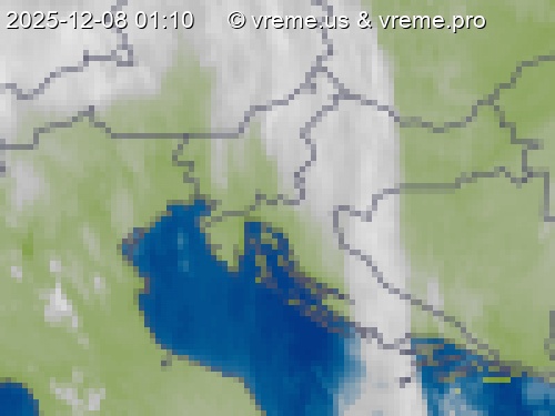 Oblačnost Slovenija