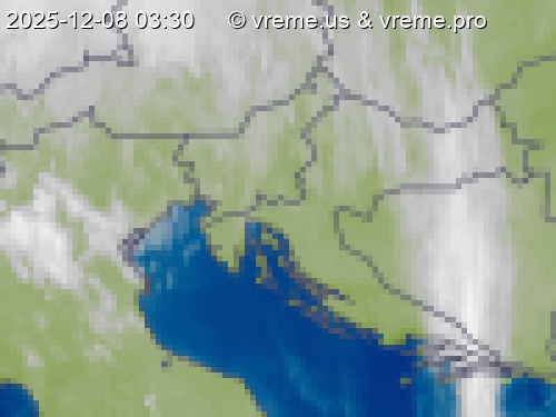 Oblačnost Slovenija