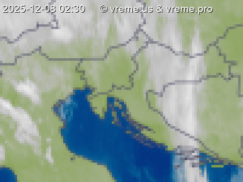 Oblačnost Slovenija