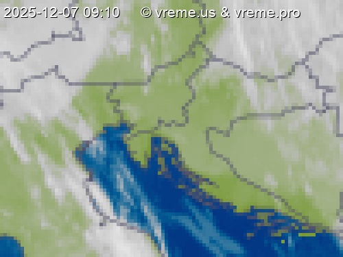 Oblačnost Slovenija