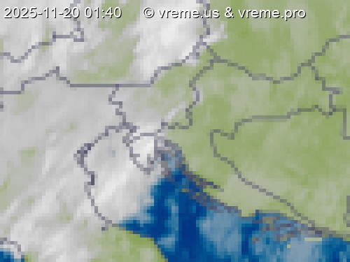 Oblačnost Slovenija