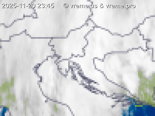 Oblačnost Slovenija
