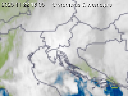Oblačnost Slovenija