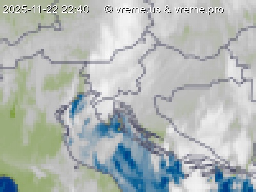 Oblačnost Slovenija