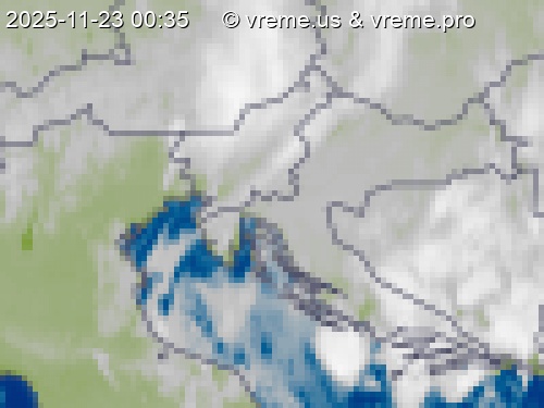 Oblačnost Slovenija