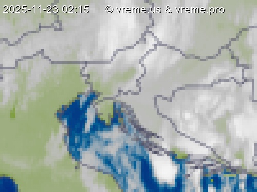 Oblačnost Slovenija