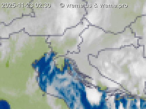 Oblačnost Slovenija