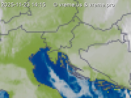 Oblačnost Slovenija