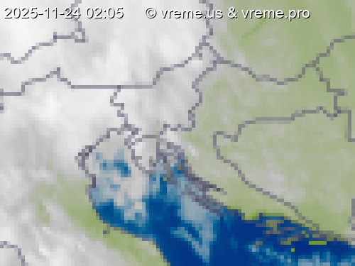 Oblačnost Slovenija