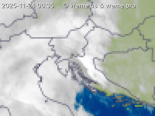 Oblačnost Slovenija