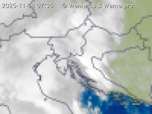 Oblačnost Slovenija