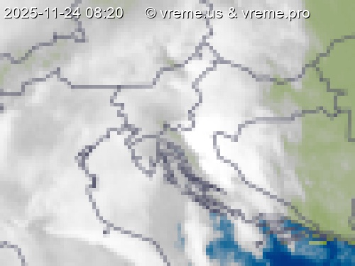 Oblačnost Slovenija