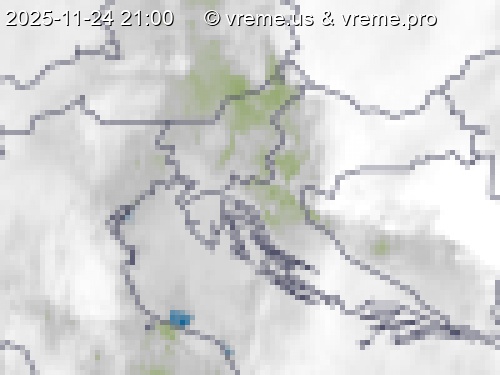 Oblačnost Slovenija